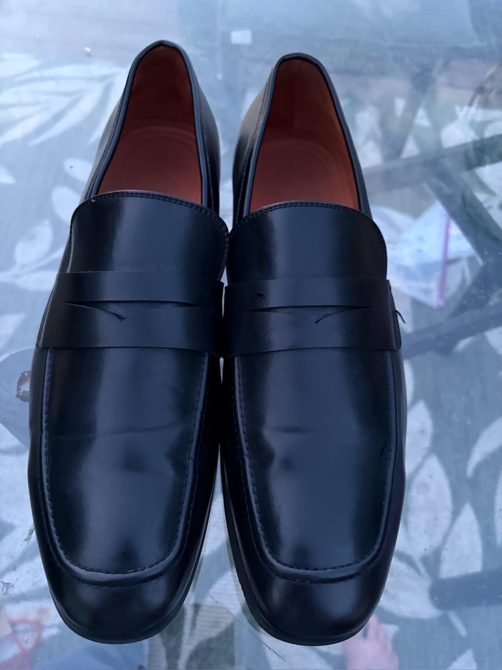 Ferro Aldo Dylan Men's Black Dress Loafers Slip On Shoes 12 EUC  Preppy Office